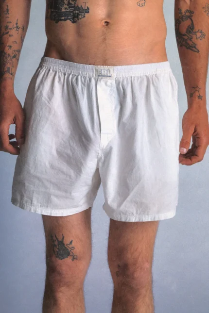 ERL Classic White Boxers