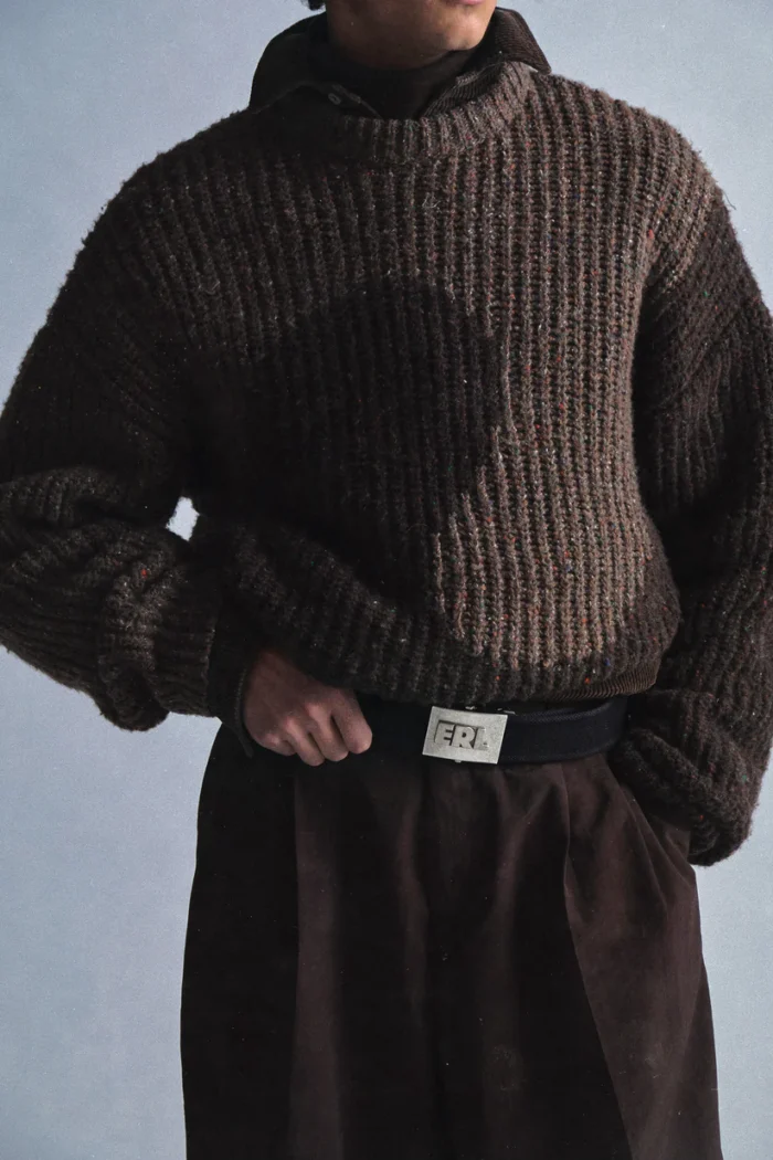 ERL Knit Crewneck Swirl